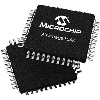 Microchip マイコン AVR XMEGA A4， 44-Pin TQFP ATXMEGA16A4-AU MICROCHIP