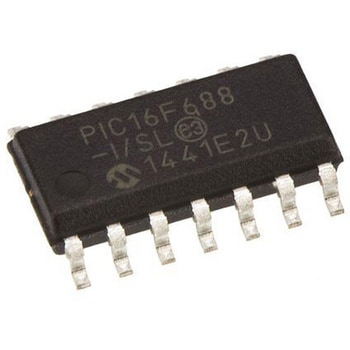 Microchip マイコン， 14-Pin SOIC PIC16F688-I/SL MICROCHIP
