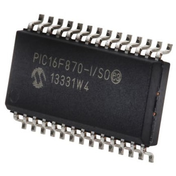 Microchip マイコン， 28-Pin SOIC PIC16F870-I/SO MICROCHIP
