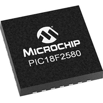 Microchip マイコン， 28-Pin QFN PIC18LF2580-I/ML MICROCHIP