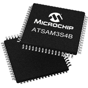 Microchip マイコン SAM3S， 64-Pin LQFP ATSAM3S4BA-AU MICROCHIP