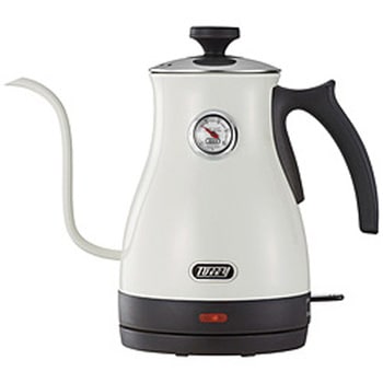 温度計付き電気ケトル Toffy アッシュホワイト K-KT3-AW [1.0L] ラドンナ