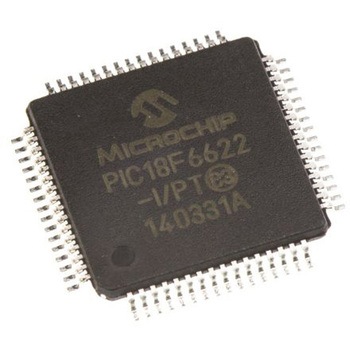 Microchip マイコン， 64-Pin TQFP PIC18F6622-I/PT MICROCHIP