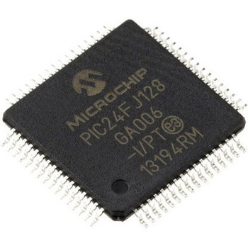 Microchip マイコン， 64-Pin TQFP PIC24FJ128GA006-I/PT MICROCHIP
