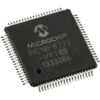 Microchip マイコン， 80-Pin TQFP PIC18F8722-I/PT MICROCHIP