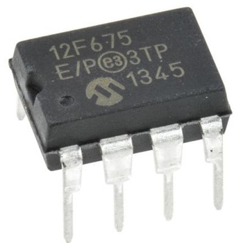 Microchip マイコン， 8-Pin PDIP PIC12F675-E/P MICROCHIP