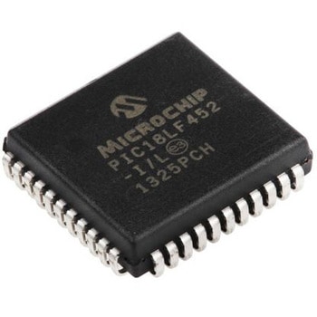 Microchip マイコン， 44-Pin PLCC PIC18LF452-I/L MICROCHIP