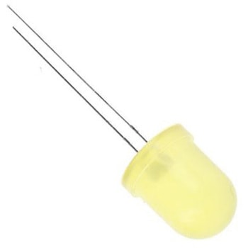 Kingbright LED， 黄， スルーホール実装， 10mm 砲弾型， L-813YD KINGBRIGHT