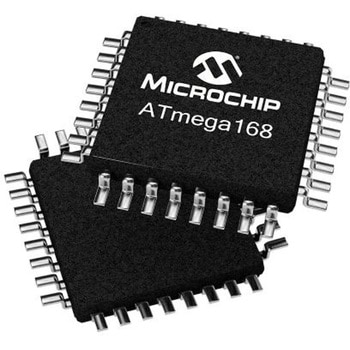 Microchip マイコン， 32-Pin VQFN ATMEGA168PA-MU - MICROCHIP