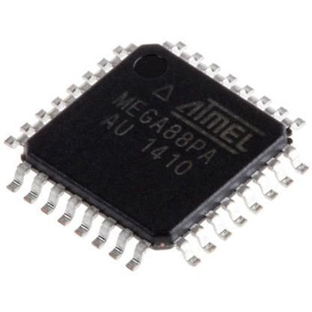 Microchip マイコン， 32-Pin TQFP ATMEGA88PA-AU MICROCHIP