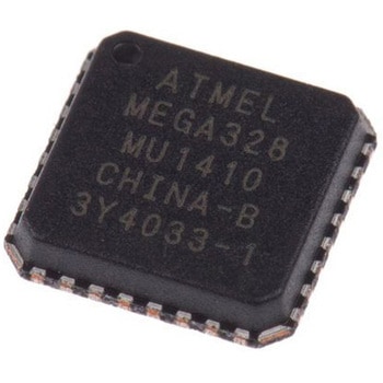 Microchip マイコン， 32-Pin VQFN ATMEGA328-MU MICROCHIP