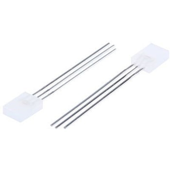 Kingbright LED， 緑，赤， スルーホール実装， 長方形， L-119EGWT KINGBRIGHT
