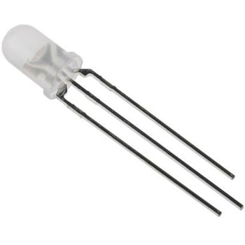 Kingbright LED， 緑，赤， スルーホール実装， 5 mm (T-1 3/4)， L-59EGC KINGBRIGHT