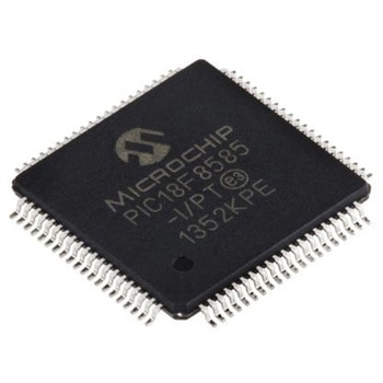 Microchip マイコン， 80-Pin TQFP PIC18F8585-I/PT MICROCHIP