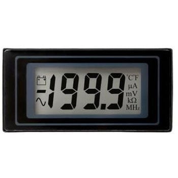 Lascar 電圧測定用デジタルパネルメータ DC LCD 3.5 → 6.5 V dc DPM 500S LASCAR