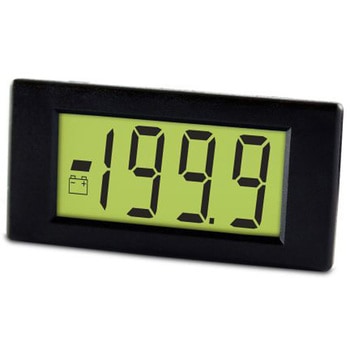 Lascar 電圧測定用デジタルパネルメータ DC LCD ( 9 V モード / V + → V - ) 6 → 15 V DPM 3AS-BL LASCAR