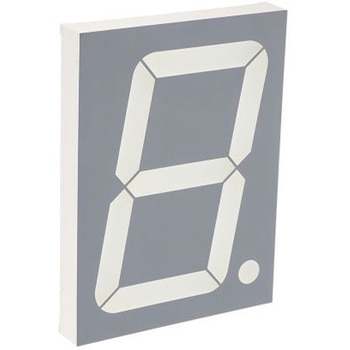 Kingbright LEDディスプレイ， 単桁桁， 赤， 数字表示器， 7セグメント， SA40-19SURKWA - KINGBRIGHT