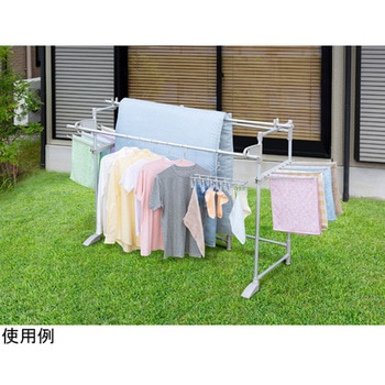 アルミ多機能ものほし台ほすおー アズワン
