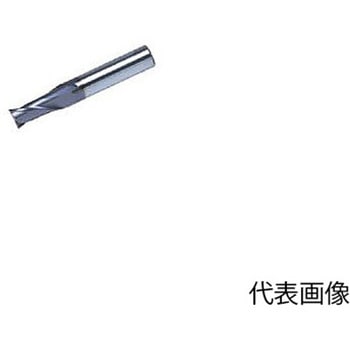 2枚刃ミラクル 超硬スクエアエンドミルミディアム刃長 M 0.3mm 三菱マテリアル