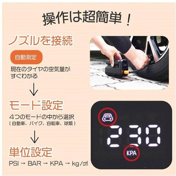多機能エアーコンプレッサー&クリーナー ユニファイン