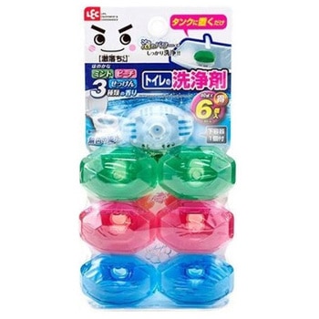タンクにポン トイレの洗浄剤 アソート 6P レック