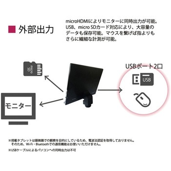 タブレット付きスマートカメラ 八洲光学工業
