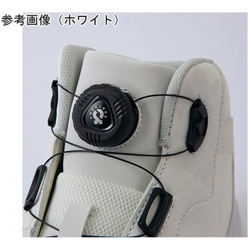 セーフティシューズ 素材：甲被…合成皮革、底…EVA+合成ゴム、先芯…樹脂先芯 カラー：グレー アイトス