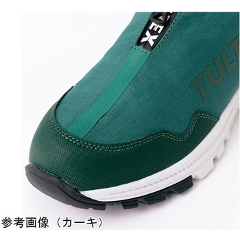 セーフティシューズ 素材：甲被…合成皮革+ナイロン、底…EVA+熱可塑性ゴム TPR 、先芯…樹脂先芯 カラー：ブラック アイトス