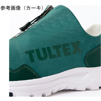 セーフティシューズ 素材：甲被…合成皮革+ナイロン、底…EVA+熱可塑性ゴム TPR 、先芯…樹脂先芯 カラー：ブラック アイトス