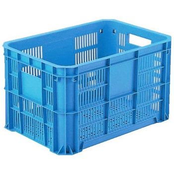 リステナー ブルー 外寸 mm ：522×363×308 内寸 mm ：487×328×302 岐阜プラスチック工業(RISU/リス)