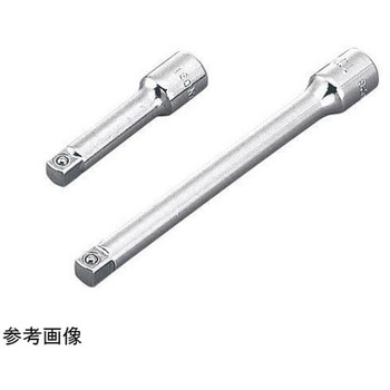 エクステンションバー 差込角dr. mm ：6.35 D mm ：12.5 L1 mm ：9 L2 mm ：342.7 L mm ：350 TONE トネ (前田金属工業)