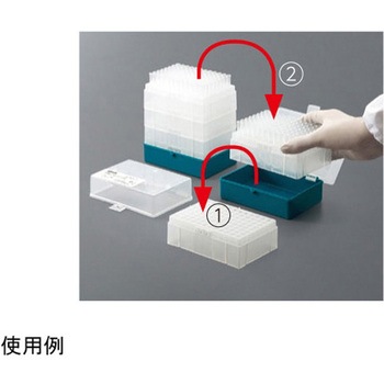 マイクロチップ 200μL 4段詰め替え 未滅菌 1536本入 ラブコン