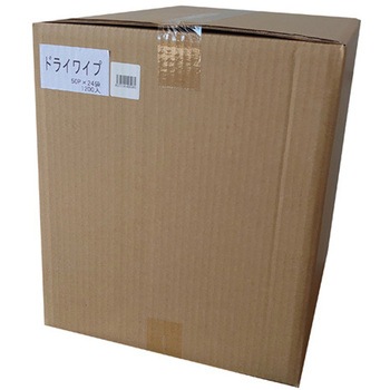 ドライワイプ 1200枚入り 50枚×24袋 溝端紙工