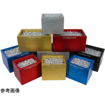 熱媒体金属ビーズ ラボアーム・ビーズ ドライバス専用ビーズブロック シングルタイプ 0.25L 黒 アズワン