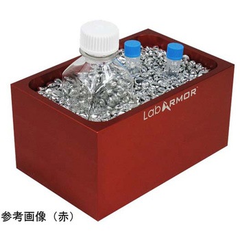 熱媒体金属ビーズ ラボアーム・ビーズ ドライバス専用ビーズブロック シングルタイプ 0.25L 黒 アズワン