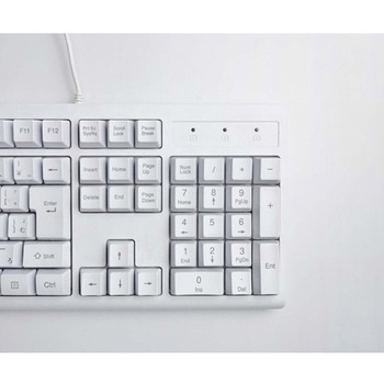 洗える防水キーボード IP65保護 有線1.8mUSBケーブル 441×143×35.3mm GETT