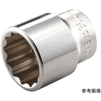 ソケット 12角 対辺寸法24mm 差込角19.0mm 全長52mm TONE トネ (前田金属工業)