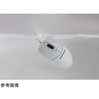 防水ウォッシャブルマウス プラスチック 光学式 IP68保護 CleanType 115×61.6×36mm GETT