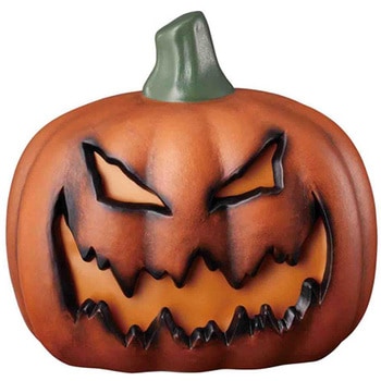 パンプキン メラメラランタンハロウィンライト 高さ42cm アズワン
