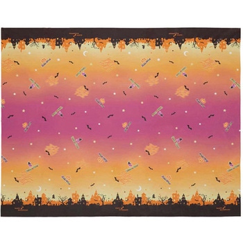 ハロウィンプリントシート テーブルクロス 120×150cm 両面 アズワン