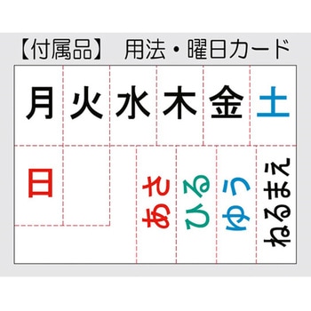 お薬カレンダーダブル ネオ アズワン