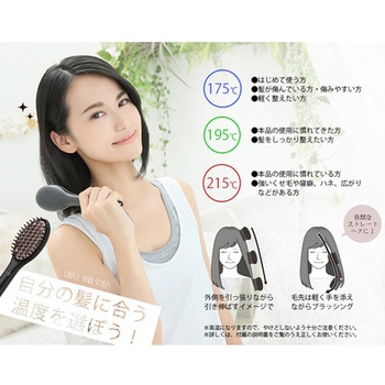 美ルル クイック&イージーストレートブラシ ビューティフルエンジェル