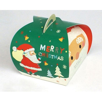 ケーキ箱 ミニバルーンBOX クリスマス 200枚 - ヤマニパッケージ