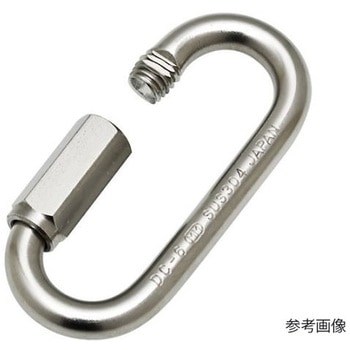 シンブル ステンレス DCリングキャッチ 線径8mm 長さ63mm 水本機械製作所