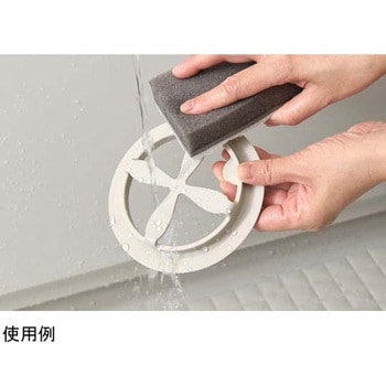 お風呂掃除が楽になる浴室排水口ネットホルダー オークス