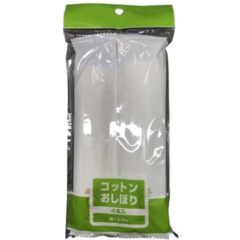コットンおしぼり 4本×160袋入り nism信友