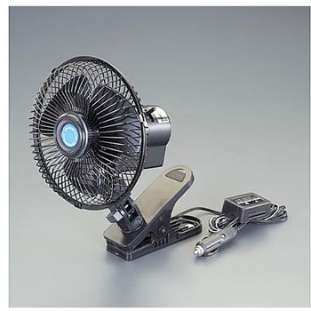 DC12V/Φ150mm 自動車用小型扇風機 エスコ
