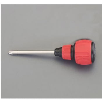 # 2x6.0mm[+ -]ドライバー 差替・パワーグリップ エスコ