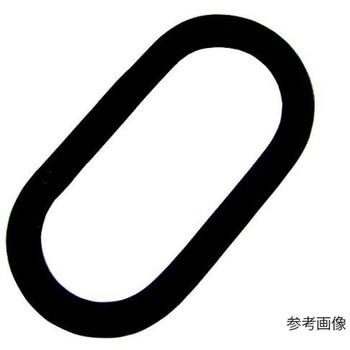 ステンレス カラビナ 環なし 黒色塗装 線径10mm長さ90mm 水本機械製作所