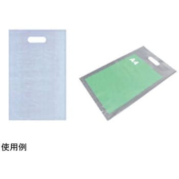 ポリ手提げ ポリバッグ A4 透明 500枚 ベルベ
